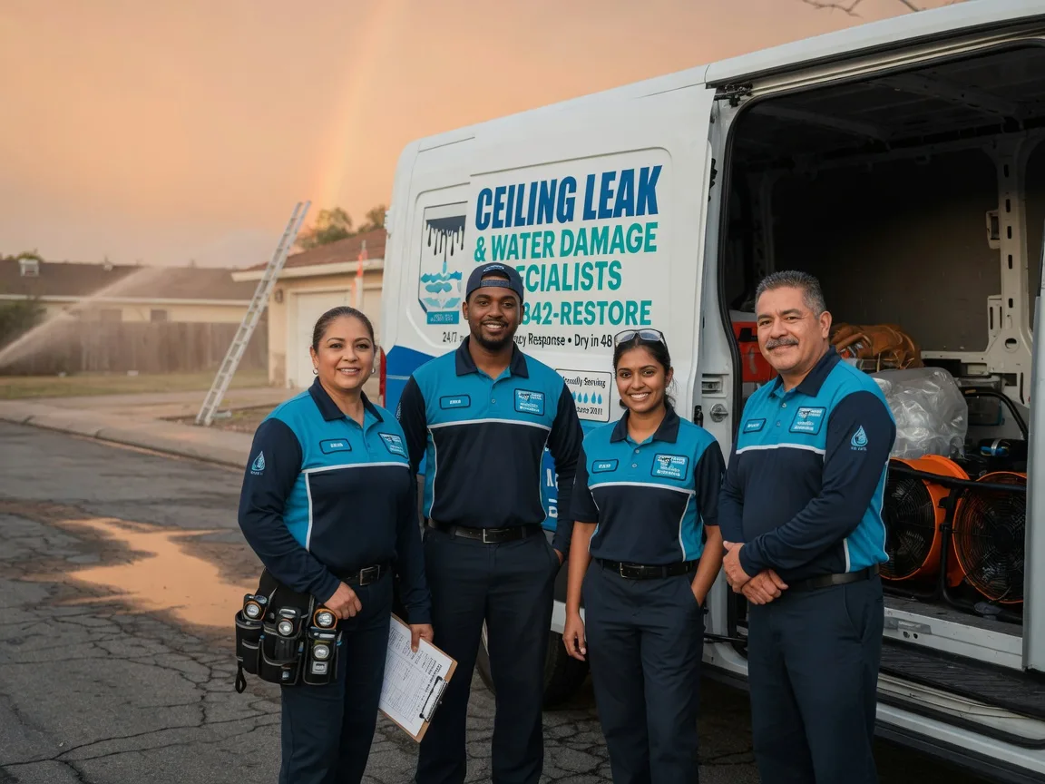 Ceiling Leak Cleanup company in Strandburg, SD